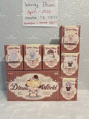 Dimoo Crush on Coffee pendants